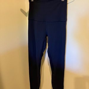 Lululemon Align super-high-rise pant 28” Size 4 true navy